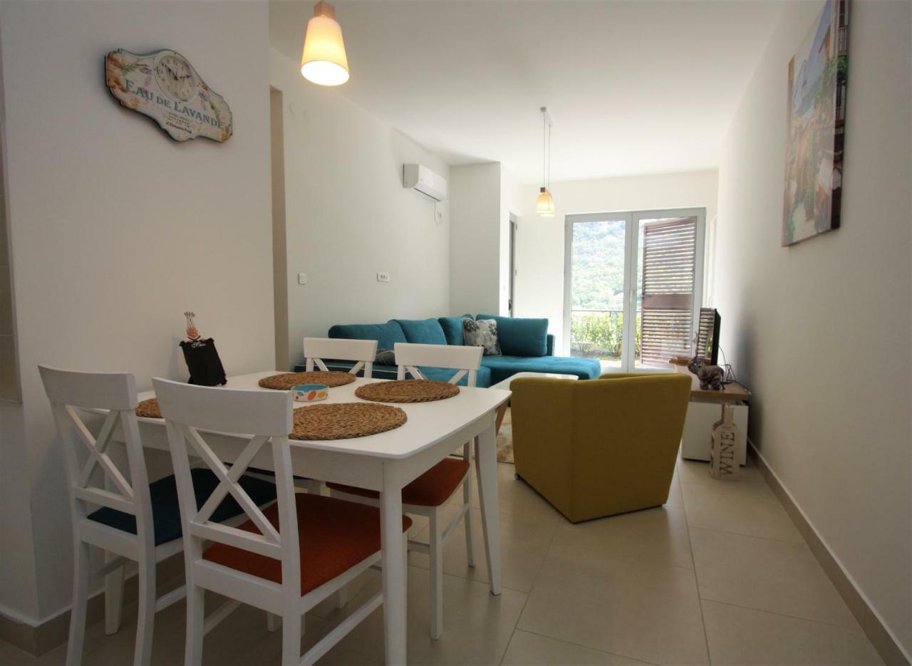 קוטור Luxury 1 Bedroom Apartment With Cozy Garden D2-2 In Morinj מראה חיצוני תמונה