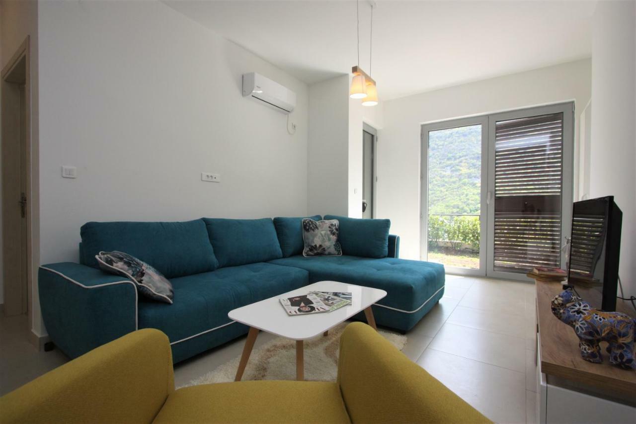 קוטור Luxury 1 Bedroom Apartment With Cozy Garden D2-2 In Morinj מראה חיצוני תמונה
